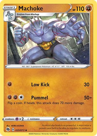 Machoke 025/73 Champions Path - Uncommon