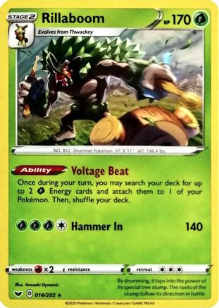 Rillaboom 014/202 - Holofoil Miscellaneous Cards & Products - Promo