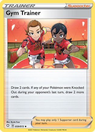 Gym Trainer 059/072 Shining Fates - Uncommon