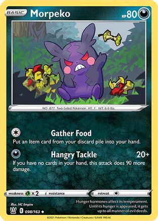 Morpeko 098/163 SWSH05 Battle Styles - Uncommon