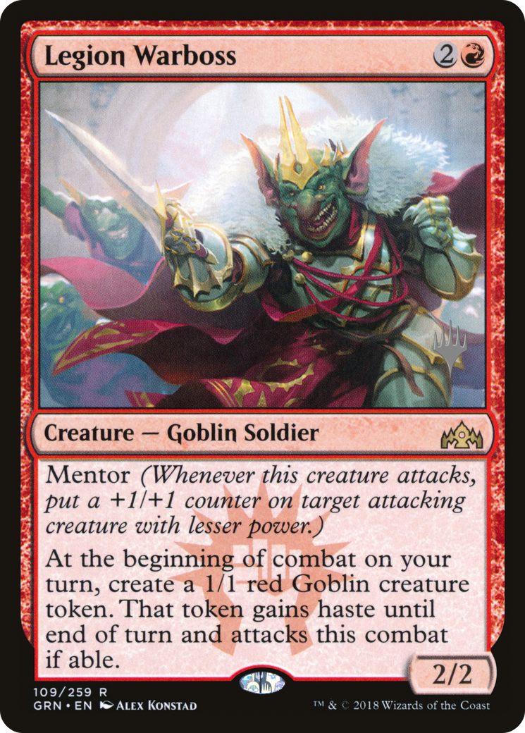 Legion Warboss (PPTHB-109P) - Guilds of Ravnica Promos Foil