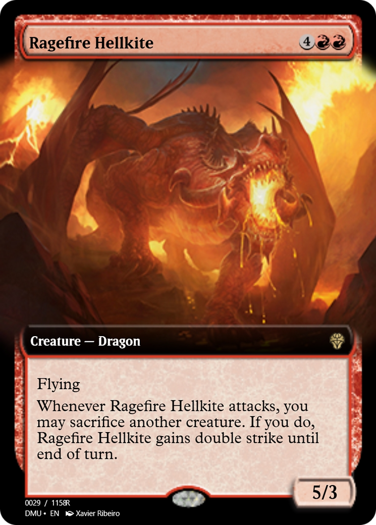Ragefire Hellkite (PRM-103438) - Magic Online Promos