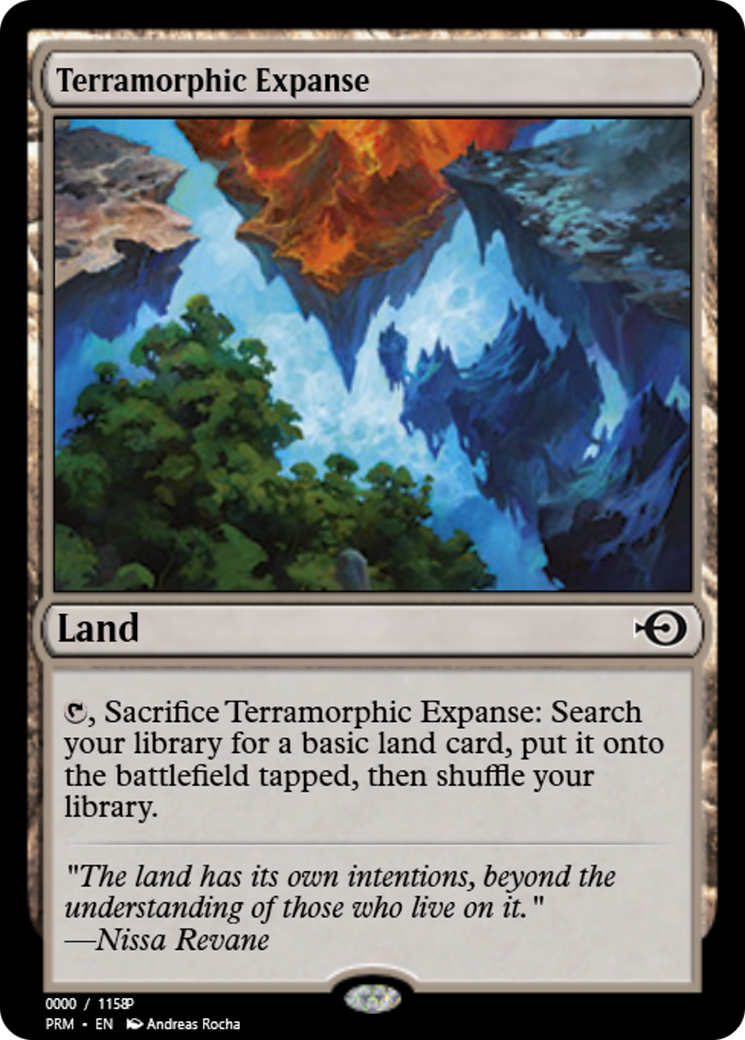 Terramorphic Expanse (PRM-81828) - Magic Online Promos Foil