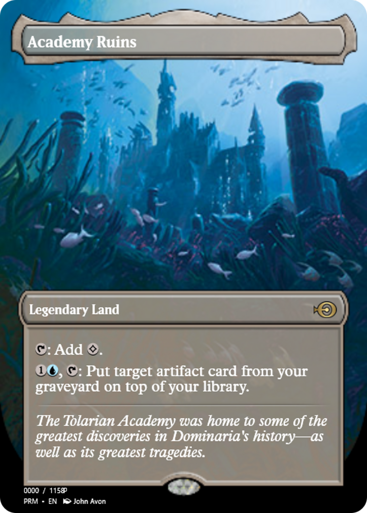Academy Ruins (PRM-82818) - Magic Online Promos Foil