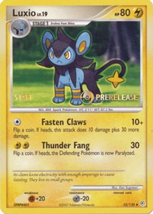Luxio 052/130 Nintendo Promos - Promo