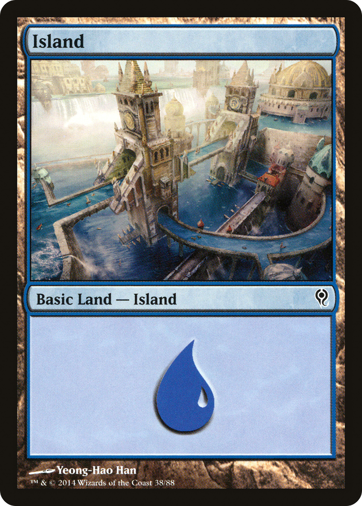 Island (38) (DDM-038) - Duel Decks: Jace vs. Vraska
