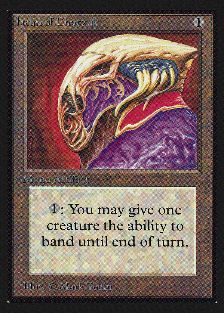 Helm of Chatzuk (IED-) - Intl. Collectors' Edition