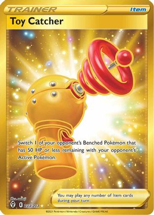 Toy Catcher (Secret) 233/203 - Holofoil SWSH07 Evolving Skies - Secret Rare