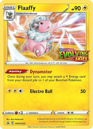 Flaaffy SWSH122 - Holofoil SWSH Sword & Shield Promo Cards - Promo
