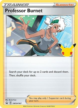 Professor Burnet SWSH167 SWSH Sword & Shield Promo Cards - Promo