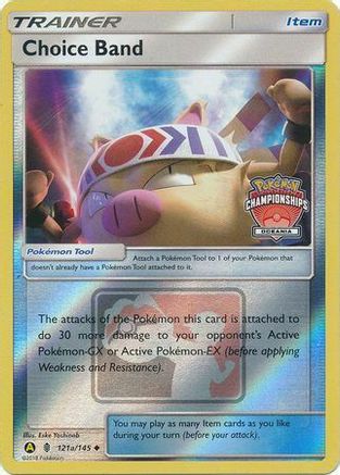 Choice Band 121a/145 - Reverse Holofoil League & Championship Cards - Promo