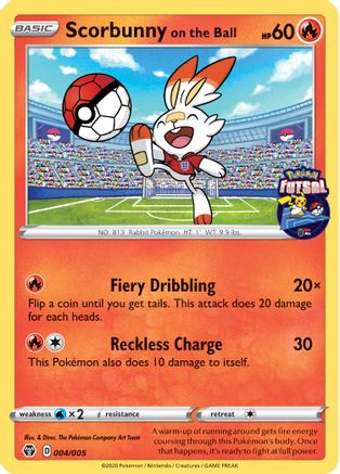 Scorbunny on the Ball 004/005 Miscellaneous Cards & Products - Promo
