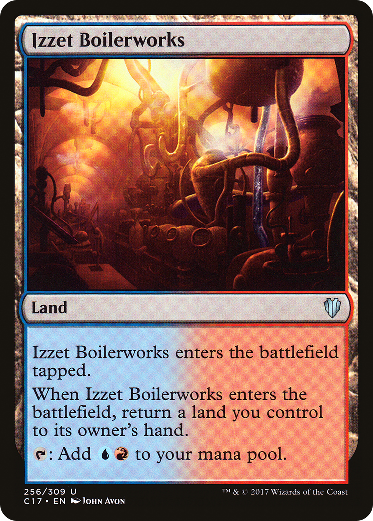 Izzet Boilerworks (C17-256) - Commander 2017