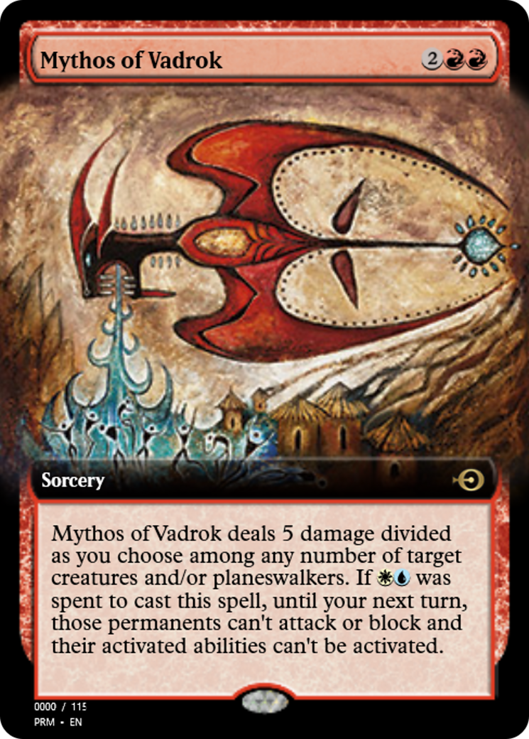 Mythos of Vadrok (PRM-80831) - Magic Online Promos