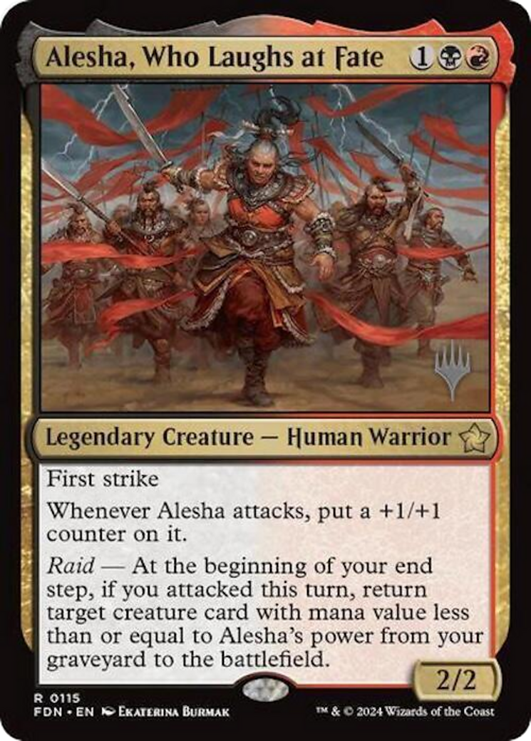 Alesha, Who Laughs at Fate (PPDFT-115P) - Foundations Promos