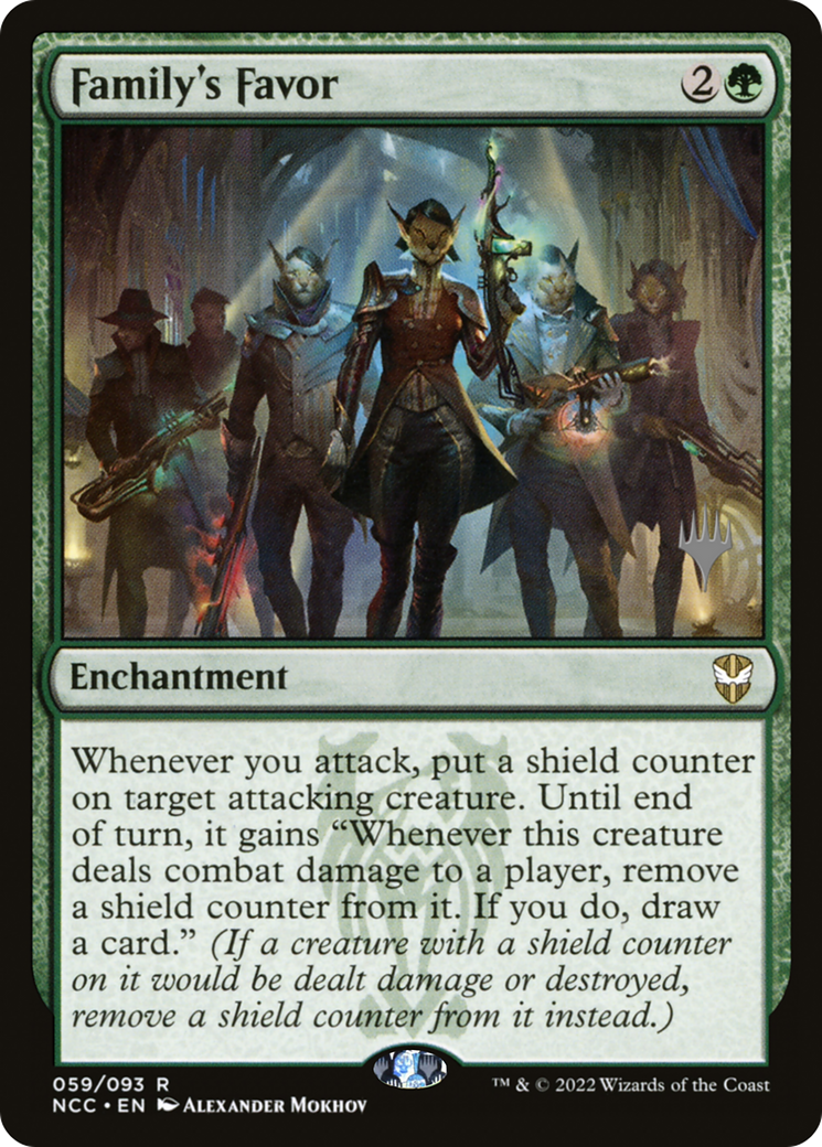 Family's Favor (PPSNC-59P) - New Capenna Commander Promos Foil