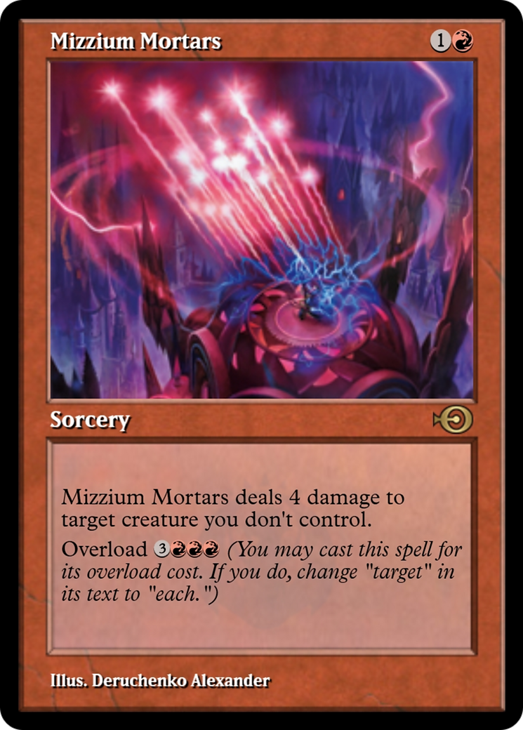 Mizzium Mortars (PRM-99667) - Magic Online Promos