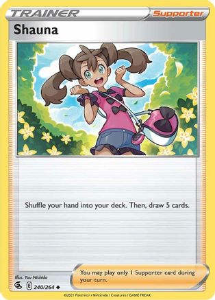 Shauna 240/264 SWSH08 Fusion Strike - Uncommon