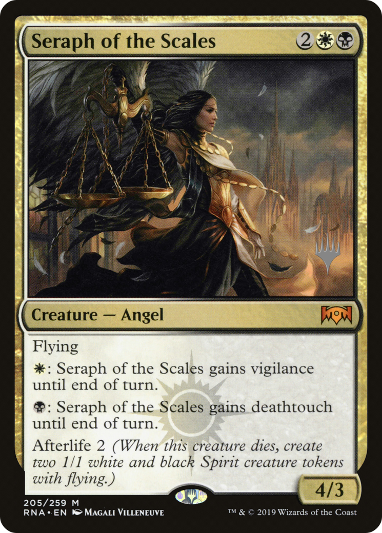 Seraph of the Scales (PPELD-205P) - Ravnica Allegiance Promos Foil