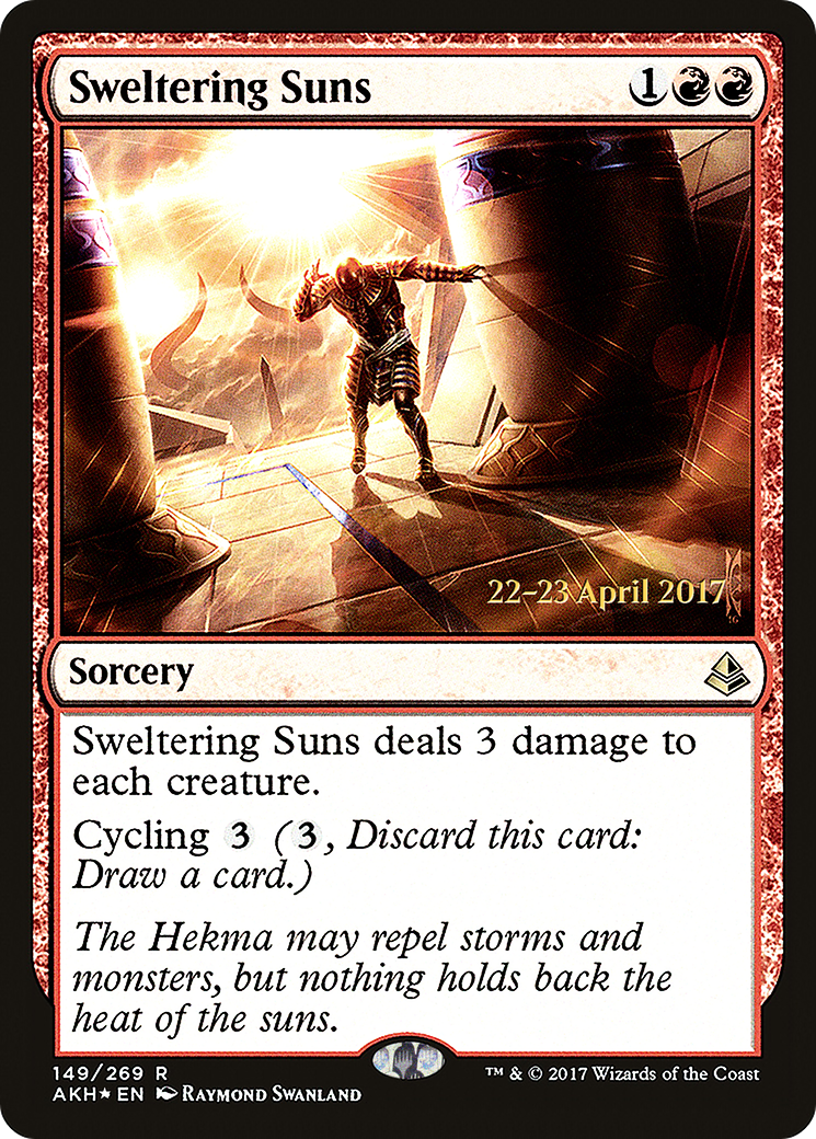 Sweltering Suns (PRE-149S) - Amonkhet Promos Foil