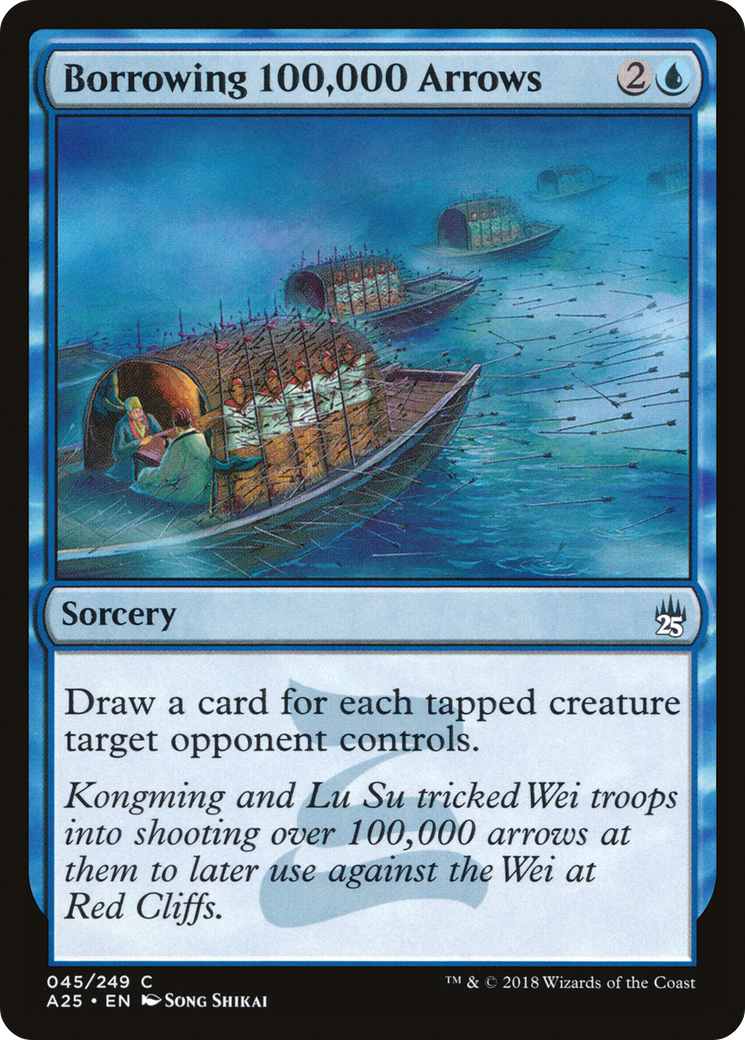 Borrowing 100,000 Arrows (A25-045) - Masters 25 Foil