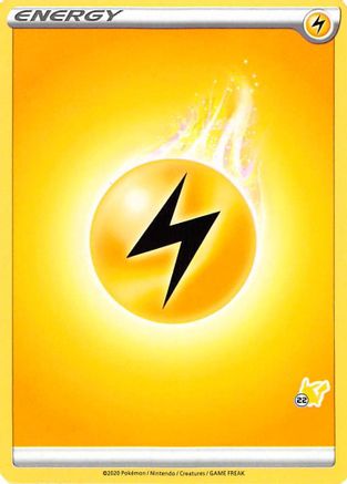 Lightning Energy (#22 Pikachu Stamped) Battle Academy 2022 - Promo