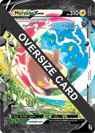 Morpeko V - Holofoil Jumbo Cards - Promo