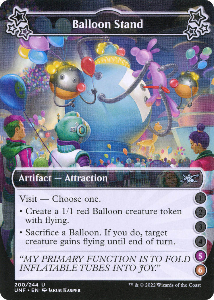 Balloon Stand (5-6) (UNF-200D) - Unfinity
