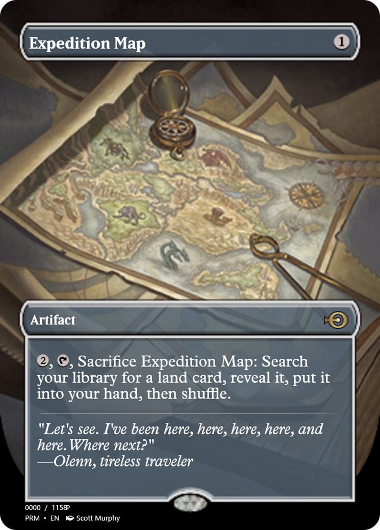 Expedition Map (PRM-82800) - Magic Online Promos Foil