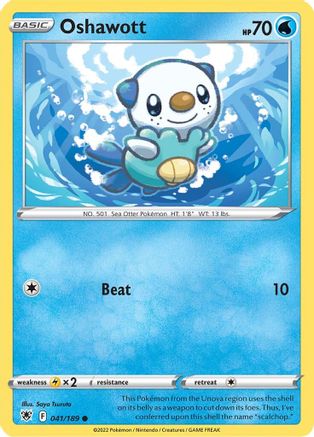 Oshawott 041/189 SWSH10 Astral Radiance - Common