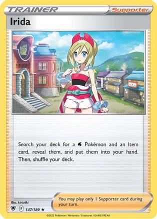 Irida 147/189 - Holofoil SWSH10 Astral Radiance - Holo Rare