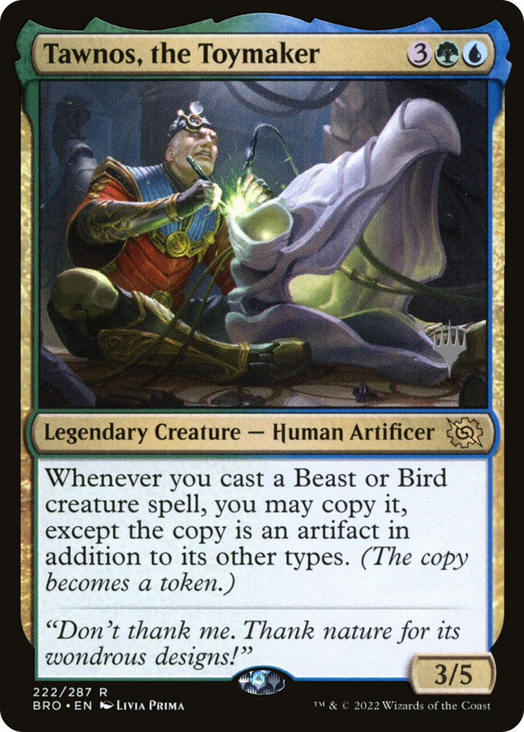 Tawnos, the Toymaker (PPBRO-222P) - The Brothers' War Promos