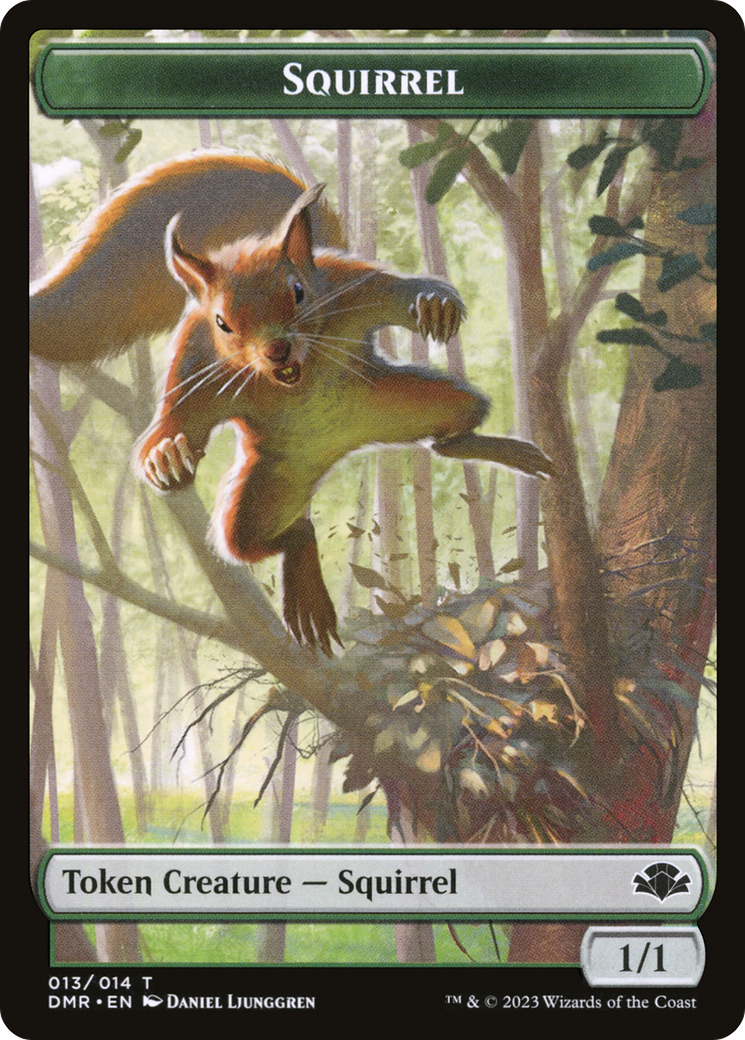 Squirrel (TDMR-013) - Dominaria Remastered Tokens