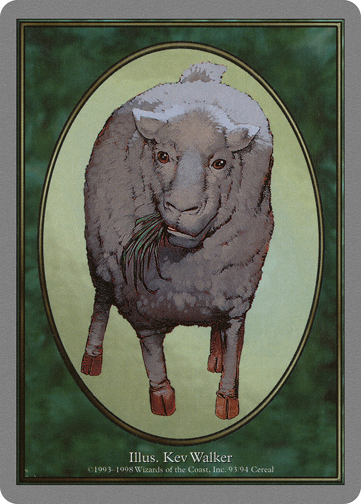Sheep Token (UGL-005) - Unglued Tokens