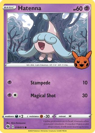 Hatenna 018/073 Trick or Trade BOOster Bundle - Promo