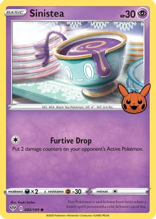 Sinistea 082/189 Trick or Trade BOOster Bundle - Promo