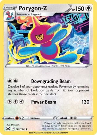 Porygon-Z 142/196 SWSH11 Lost Origin - Rare