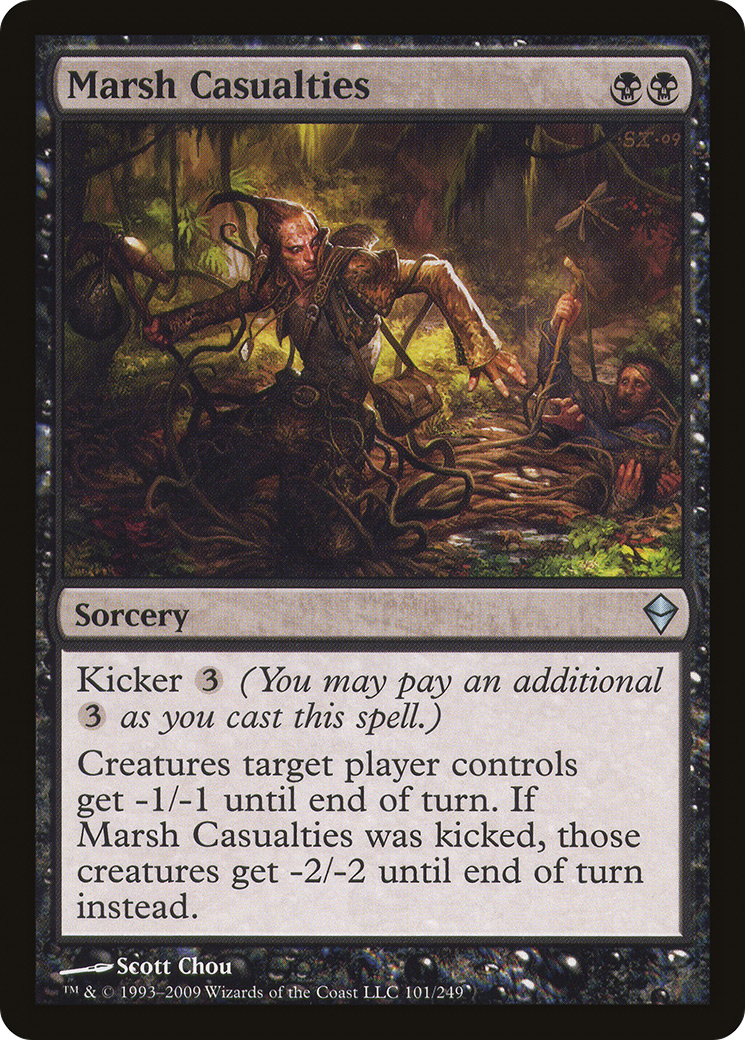 Marsh Casualties (ZEN-101) - Zendikar Foil