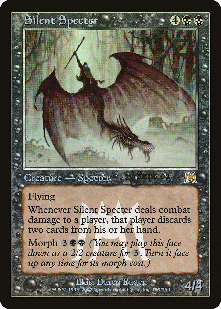 Silent Specter (PRE-169) - Onslaught Promos Foil