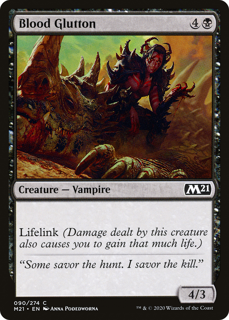 Blood Glutton (M21-090) - Core Set 2021 Foil