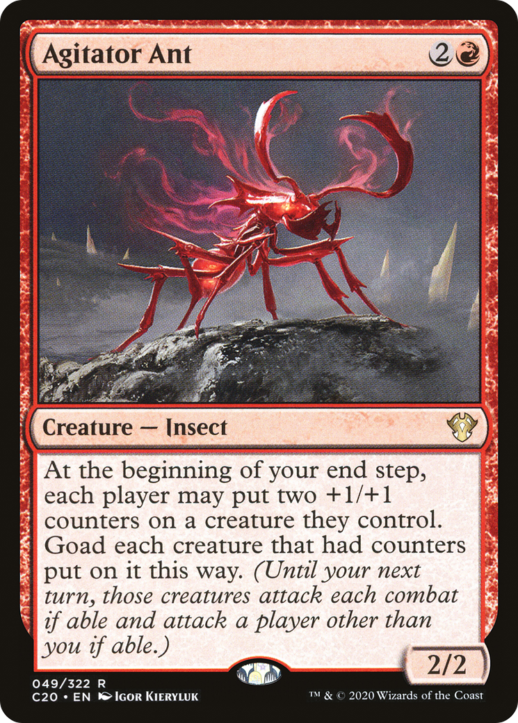 Agitator Ant (C20-049) - Commander 2020