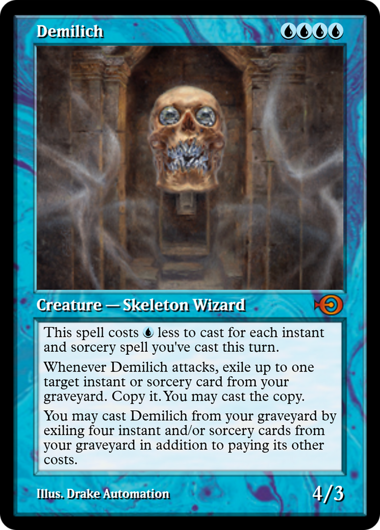 Demilich (PRM-92616) - Magic Online Promos Foil