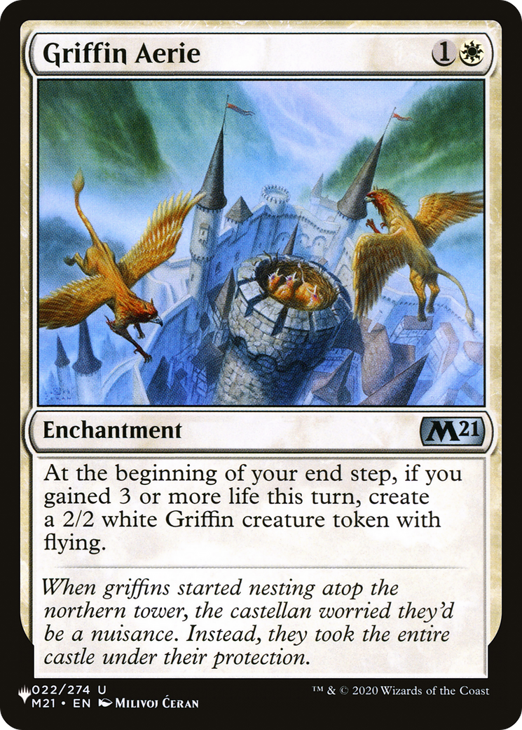 Griffin Aerie (LIST-022) - The List