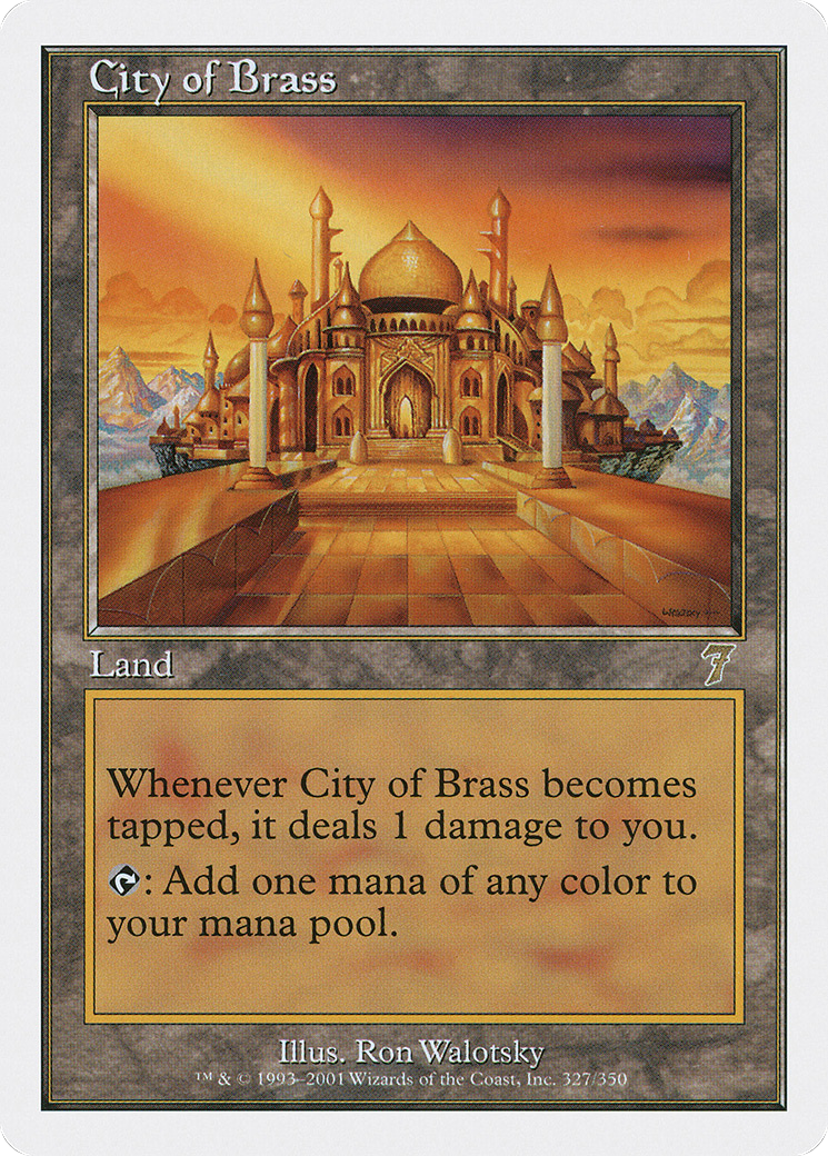 City of Brass (7ED-327) - Seventh Edition