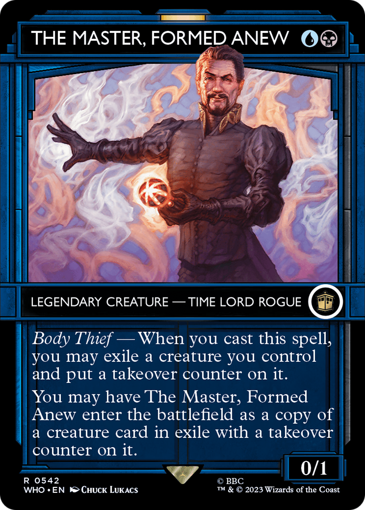 The Master, Formed Anew (Showcase) (WHO-542) - Doctor Who: (Showcase) (Borderless)