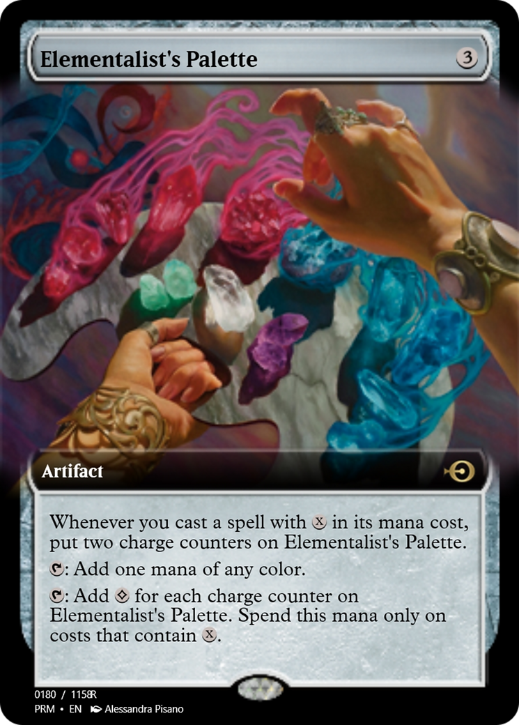 Elementalist's Palette (PRM-90332) - Magic Online Promos