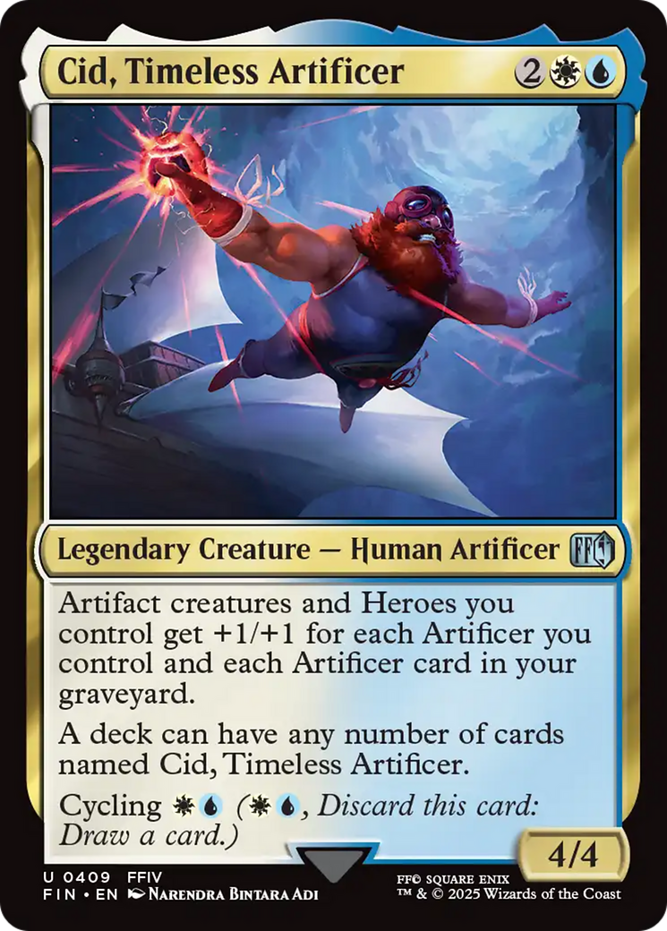 Cid, Timeless Artificer (FIN-409) - FINAL FANTASY