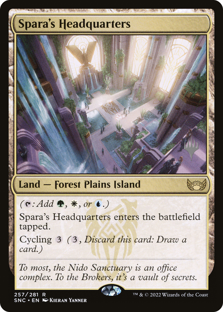Spara's Headquarters (PPSNC-257P) - Streets of New Capenna Promos Foil