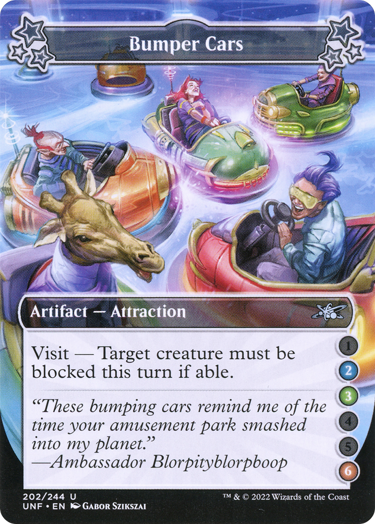 Bumper Cars (2-3-6) (UNF-202A) - Unfinity Foil