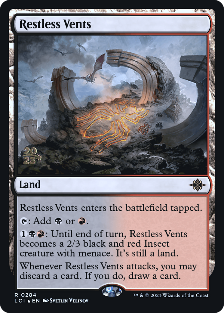 Restless Vents (PRE-284S) - The Lost Caverns of Ixalan Promos Foil